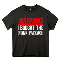 Mens Warning I Bought The Drink Package Cruise Shirts [men] Heavy Core Tee | Teevron