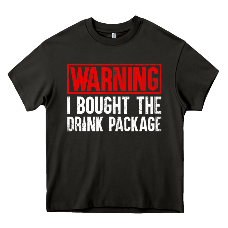 Mens Warning I Bought The Drink Package Cruise Shirts [men] Heavy Core Tee by trangStudio | Teevron