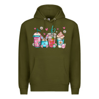 Army Green easter coffee Premium Hoodie - Jasminsmagicworld