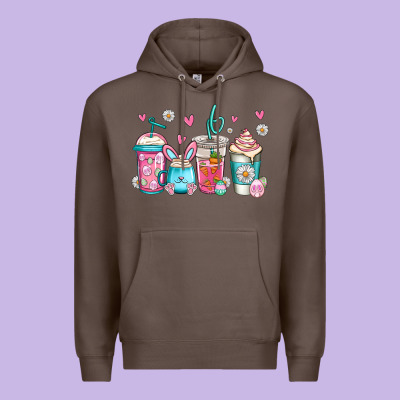 Easter Coffee Premium Hoodie Designed By Jasminsmagicworld
