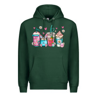 Sports Green easter coffee Premium Hoodie - Jasminsmagicworld
