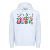 White easter coffee Premium Hoodie - Jasminsmagicworld