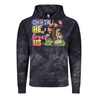 Oh How He Loves Us Easter Day Vintage Hoodie | Teevron