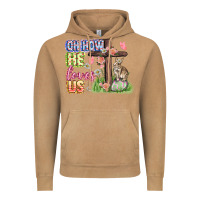 Vintage Camel Oh how he loves us Easter Day Vintage Hoodie - CowGirlArtShop