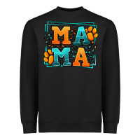 Black Cat dog mama Mother's Day Heavyweight Sweatshirt - LillyAllenDesigns