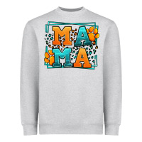 Heather Grey Cat dog mama Mother's Day Heavyweight Sweatshirt - LillyAllenDesigns