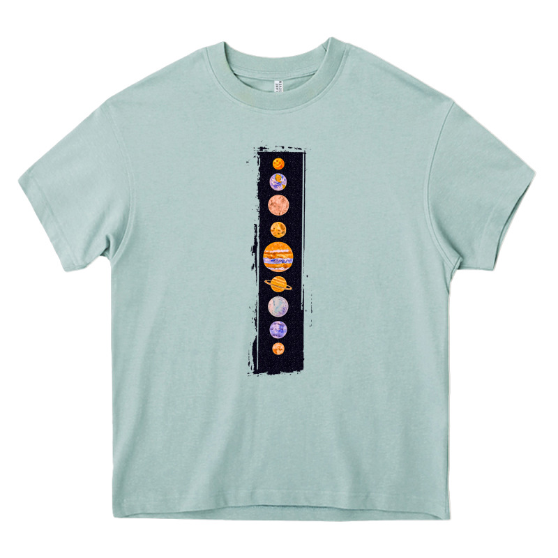 Planets Colour Heavy Core Tee by Bettercallsaul | Teevron