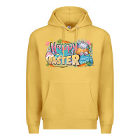 Antique Gold Happy Easter Premium Hoodie - LillyAllenDesigns