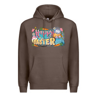 Coffee Happy Easter Premium Hoodie - LillyAllenDesigns