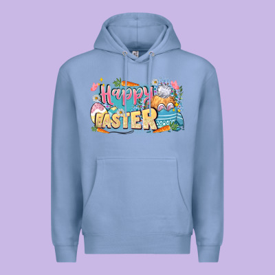 Happy Easter Premium Hoodie Designed By Lillyallendesigns