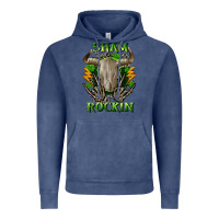 Vintage Denim Sham rockin St. Patrick's Day Vintage Hoodie - CowGirlArtShop