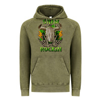 Vintage Olive Sham rockin St. Patrick's Day Vintage Hoodie - CowGirlArtShop