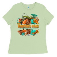 Matcha registered nurse pumpkin Ladies Tee - NancyCooperArtShop