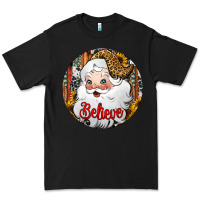 Black believe Santa Claus Christmas Premium Tee - Jasminsmagicworld