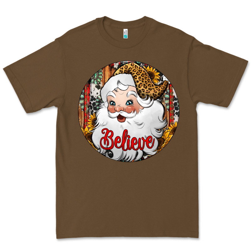 Believe Santa Claus Christmas Premium Tee by Jasminsmagicworld | Teevron