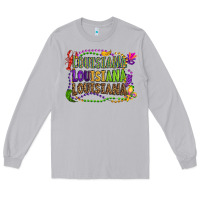 Moon Dust louisiana louisiana louisiana mardi gras Long Sleeve Tee - OliviaCreatesArt