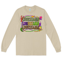 Mushroom louisiana louisiana louisiana mardi gras Long Sleeve Tee - OliviaCreatesArt