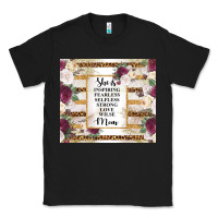 Black mother's day she is inspiring fearless selfless strong love wilse mom  Classic Tee - TumblerDesignByShophia