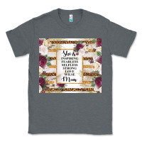 Charcoal Heather mother's day she is inspiring fearless selfless strong love wilse mom  Classic Tee - TumblerDesignByShophia