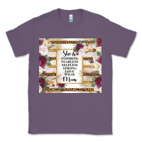 Lavender mother's day she is inspiring fearless selfless strong love wilse mom  Classic Tee - TumblerDesignByShophia