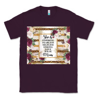 Plum mother's day she is inspiring fearless selfless strong love wilse mom  Classic Tee - TumblerDesignByShophia
