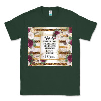 Sports Green mother's day she is inspiring fearless selfless strong love wilse mom  Classic Tee - TumblerDesignByShophia