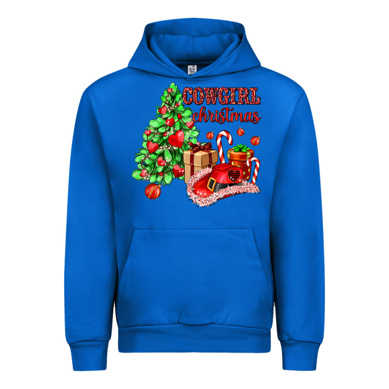 Cowgirl Christmas Urban Hoodie by AdoDesignShop | Teevron