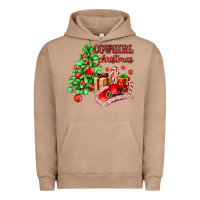 Pigment Burro Cowgirl Christmas Urban Hoodie - AdoDesignShop
