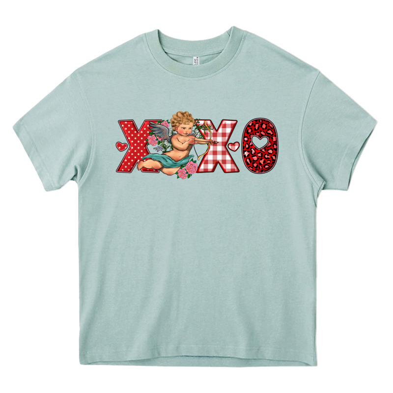 Xoxo Cupid Heavy Core Tee by RanaPortraitStore | Teevron