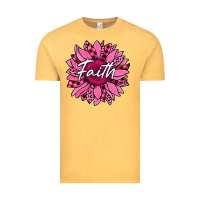 Vintage Mustard faith breast cancer awareness sunflower Vintage Tee - Jasminsmagicworld