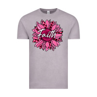 Vintage Zinc faith breast cancer awareness sunflower Vintage Tee - Jasminsmagicworld