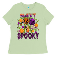 Matcha Sweet and Spooky Ladies Tee - texasbilliewilder