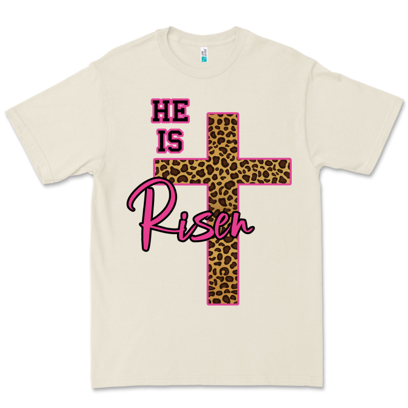 He Is Risen Leopard Premium Tee by Bettercallsaul | Teevron