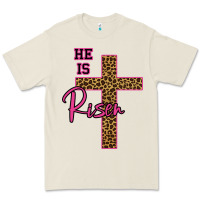 Bone He Is Risen Leopard Premium Tee - Bettercallsaul