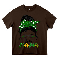 Chocolate Brown Lucky Mama Heavy Core Tee - Bettercallsaul