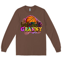 Chestnut basketball granny Long Sleeve Tee - OliviaCreatesArt
