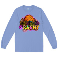 Colony Blue basketball granny Long Sleeve Tee - OliviaCreatesArt