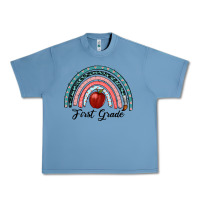 Pebble Blue first grade rainbow Urban Heavy Tee - RanaPortraitStore
