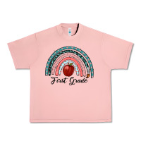 Salmon first grade rainbow Urban Heavy Tee - RanaPortraitStore