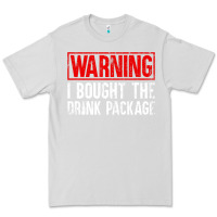 Dove Grey Mens Warning I Bought The Drink Package Cruise Shirts [Men] Premium Tee - trangStudio
