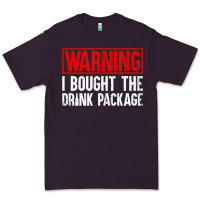 Plum Mens Warning I Bought The Drink Package Cruise Shirts [Men] Premium Tee - trangStudio
