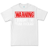 White Mens Warning I Bought The Drink Package Cruise Shirts [Men] Premium Tee - trangStudio