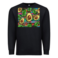 Black avacado Premium Sweatshirt - BarkalooDesign
