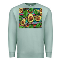 Seafoam avacado Premium Sweatshirt - BarkalooDesign