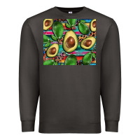 Smoke avacado Premium Sweatshirt - BarkalooDesign