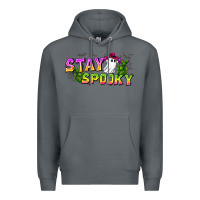Rock Stay Spooky Premium Hoodie - CowhideDigitalArt
