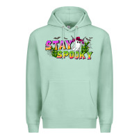 Seafoam Stay Spooky Premium Hoodie - CowhideDigitalArt