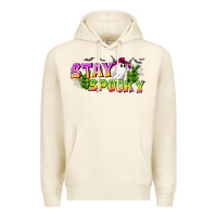 Tofu Stay Spooky Premium Hoodie - CowhideDigitalArt