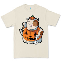 Bone cute kawaii maneki neko cat halloween pumpkin costume boys Premium Tee - trangStudio
