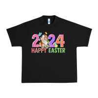 Black 2024 happy easter Urban Heavy Tee - CowGirlArtShop